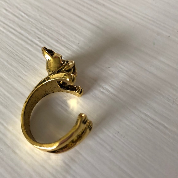 “Frenchies Forever “ Adorable Size 7 ring! LAST ONE! - Picture 3 of 7